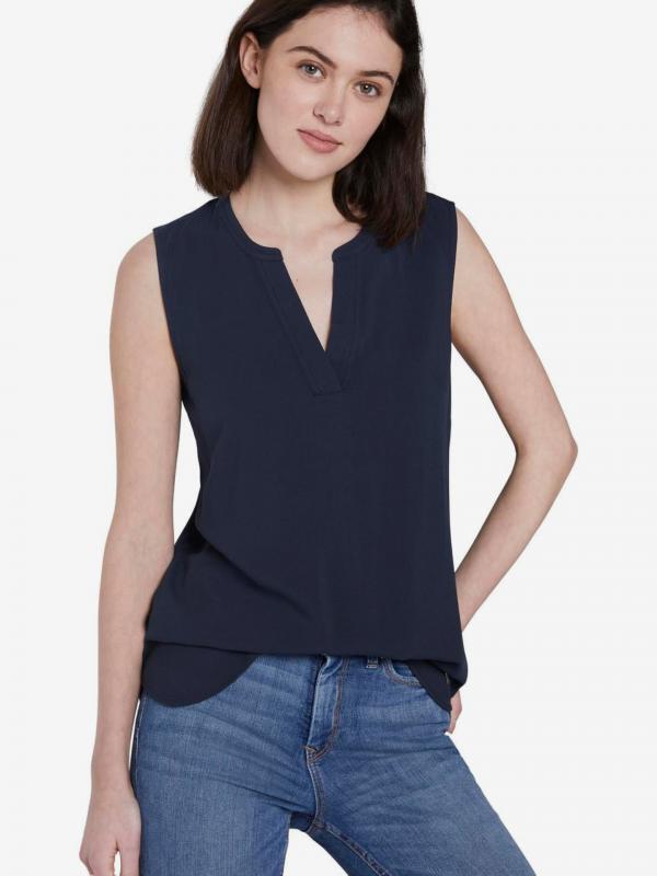 Halenka Tom Tailor Denim Modrá