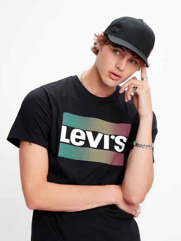 Graphic Triko Levi's® Černá