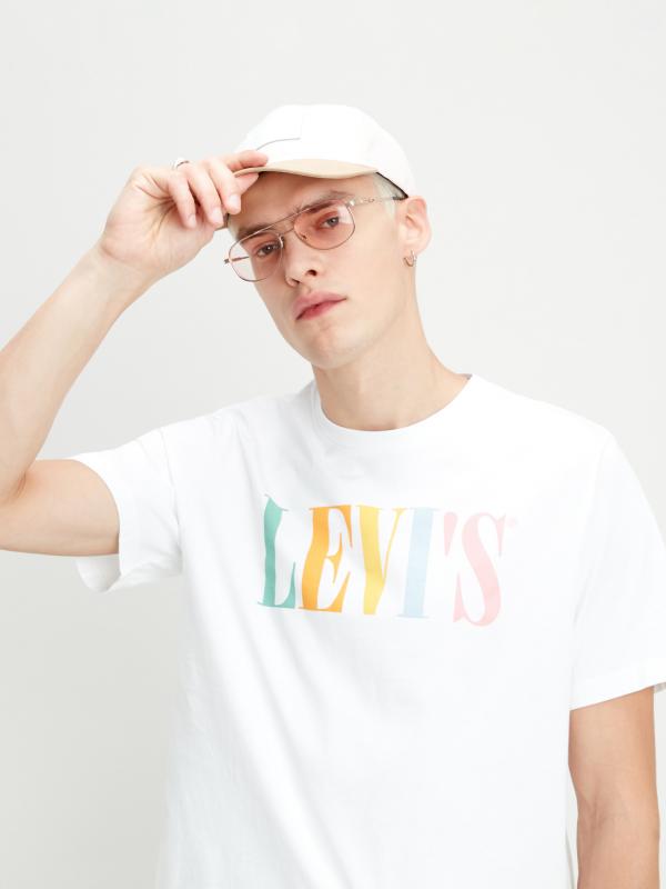 Relaxed Graphic Triko Levi's® Bílá