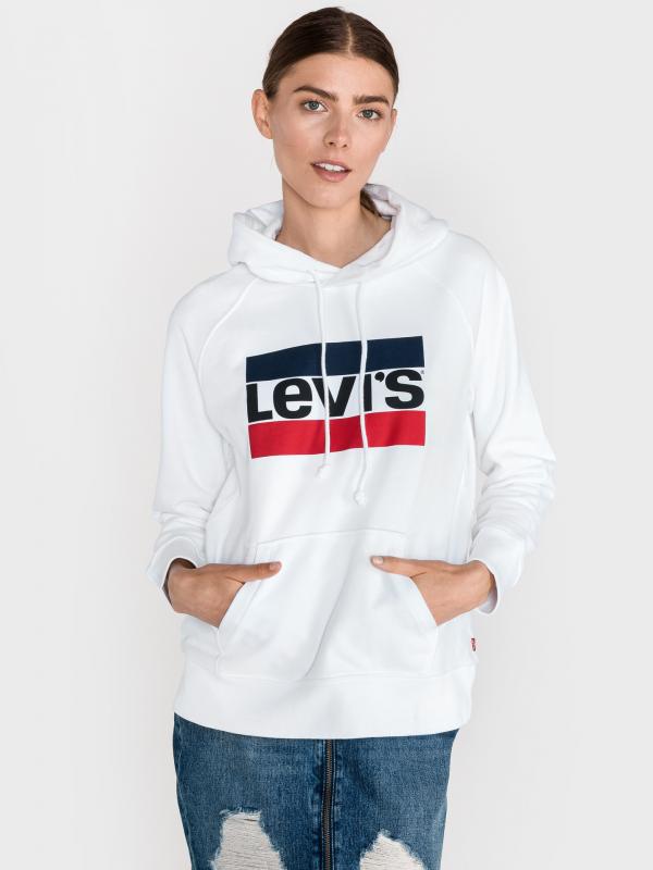 Graphic Sport Mikina Levi's® Bílá
