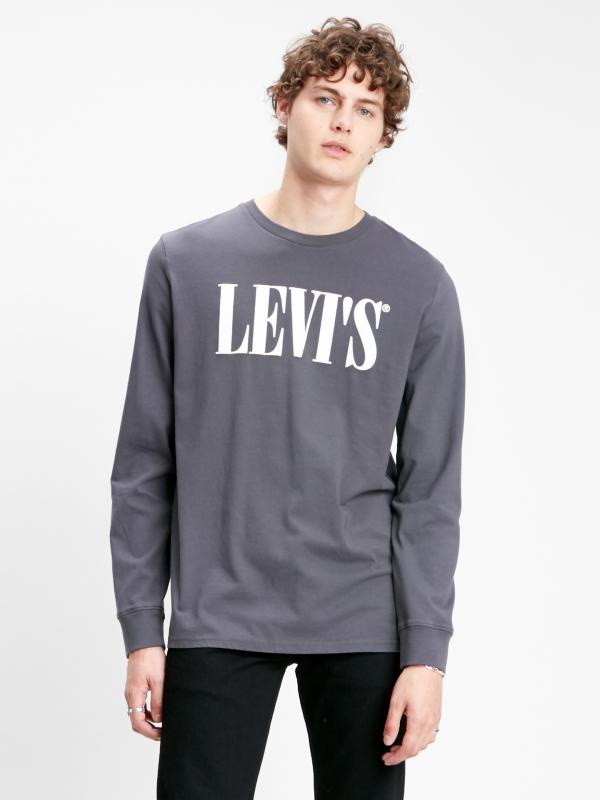 Relaxed Graphic Triko Levi's® Šedá