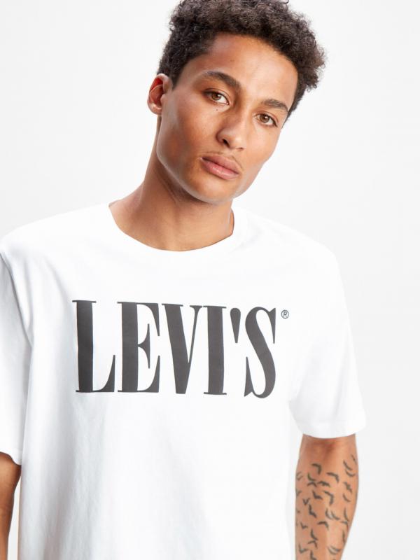 Relaxed Graphic Triko Levi's® Bílá