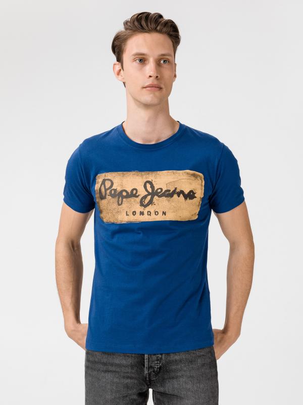 Charing Triko Pepe Jeans Modrá