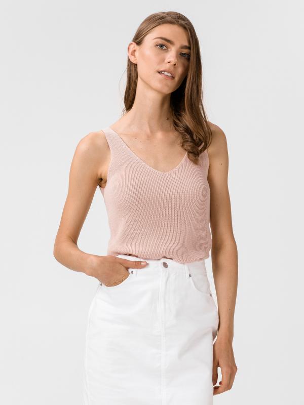 New Lex Sun Tílko Vero Moda Růžová