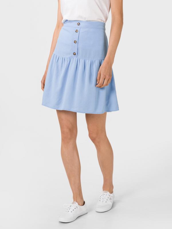 Helen Milo Sukně Vero Moda Modrá