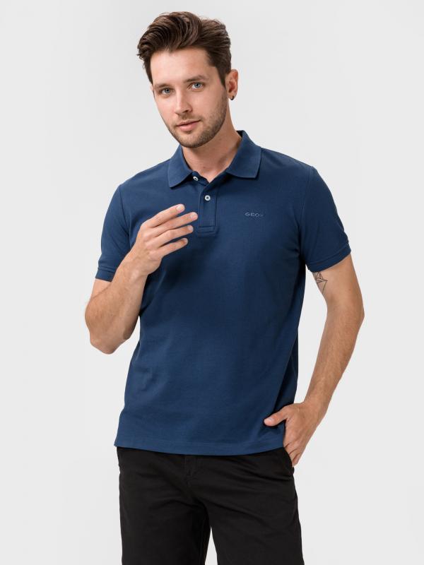 Polo triko Geox Modrá