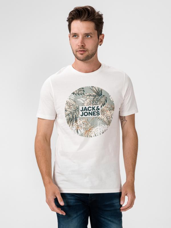 Eli Triko Jack & Jones Bílá