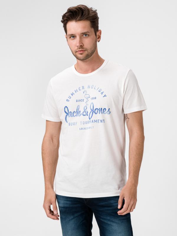 Namen Triko Jack & Jones Bílá