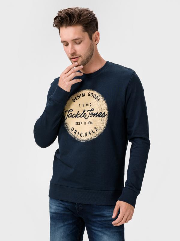 Torino Mikina Jack & Jones Modrá