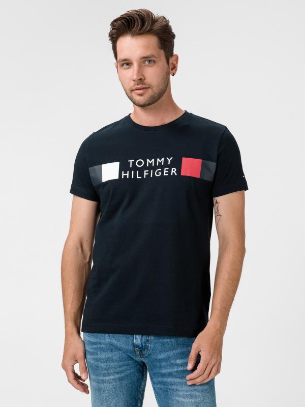 Triko Tommy Hilfiger Modrá