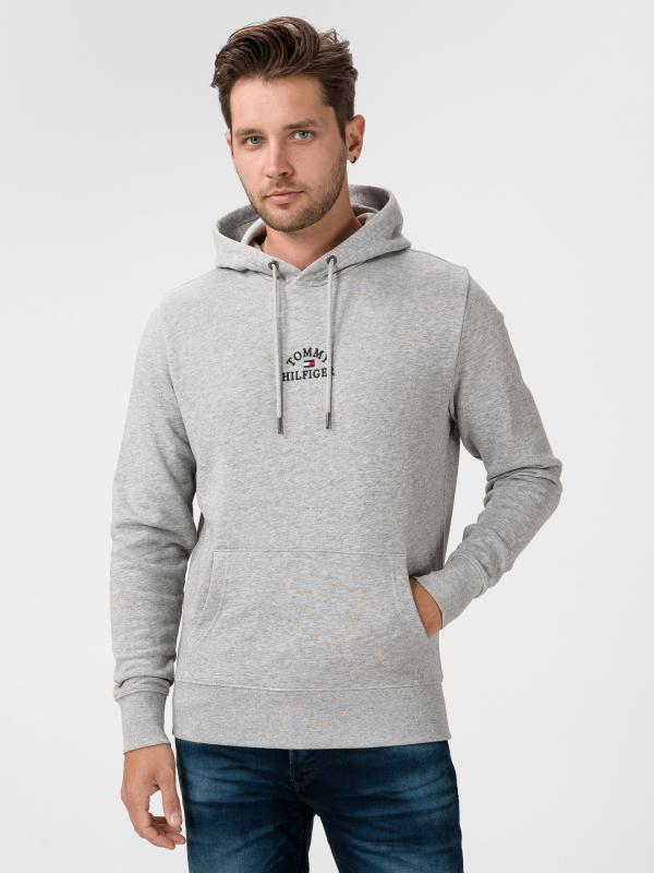 Mikina Tommy Hilfiger Šedá