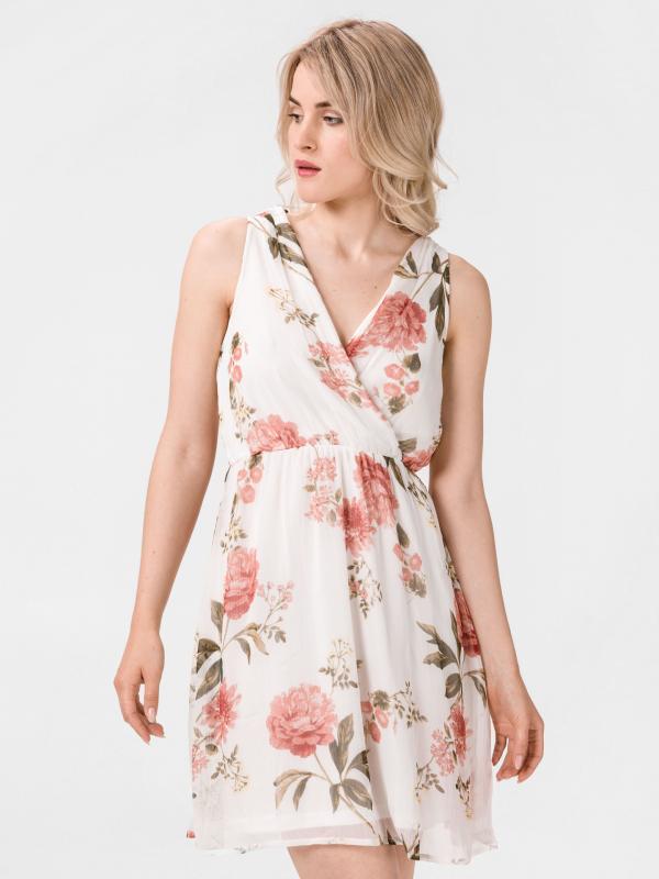 Lucca Šaty Vero Moda Bílá
