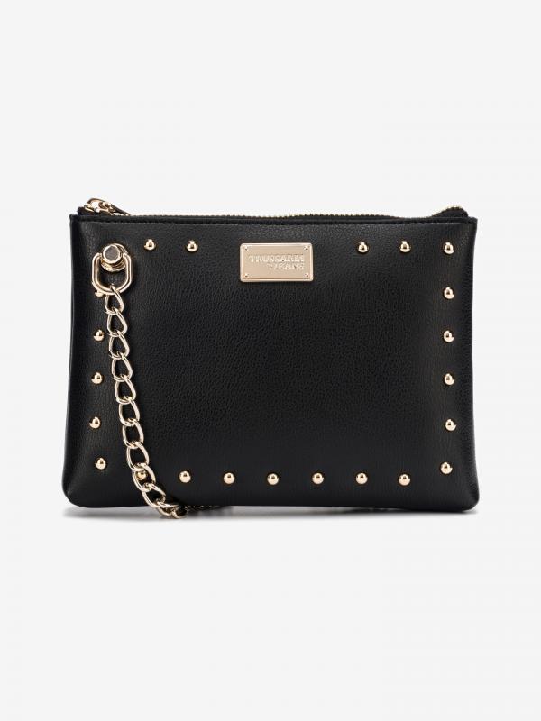 Cross body bag Trussardi Jeans Černá