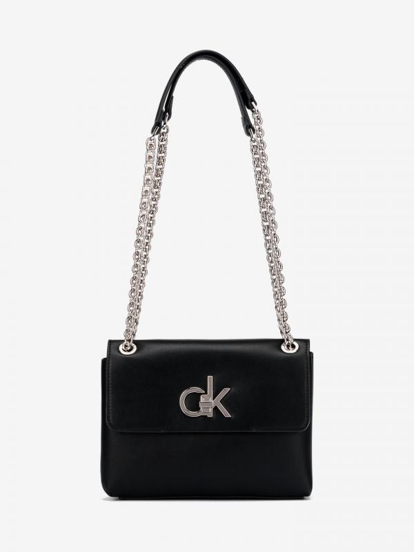 Re-Lock Kabelka Calvin Klein Černá