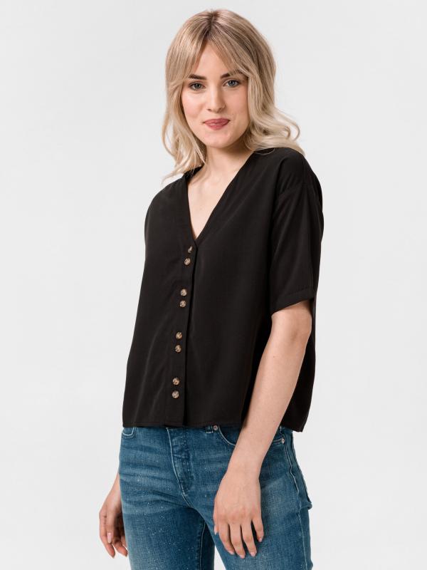 Hafia Top Vero Moda Černá