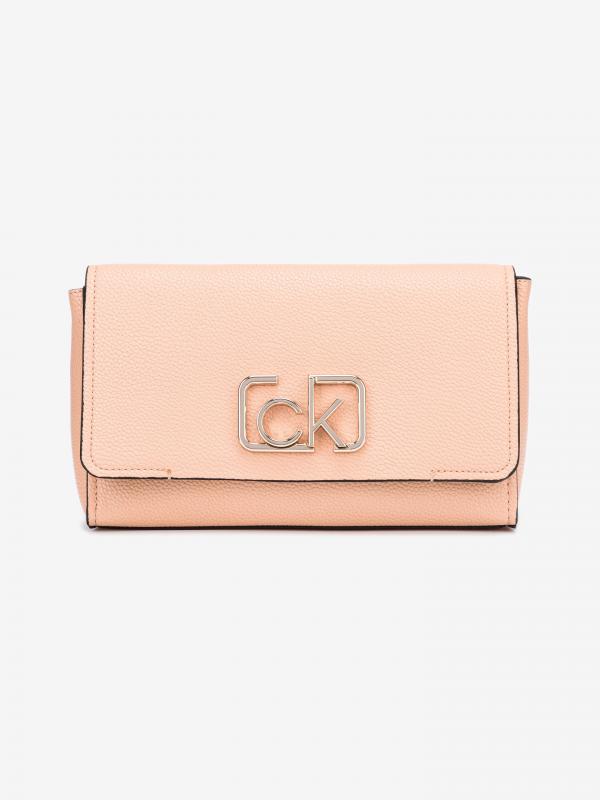 Signature Flap Cross body bag Calvin Klein Oranžová