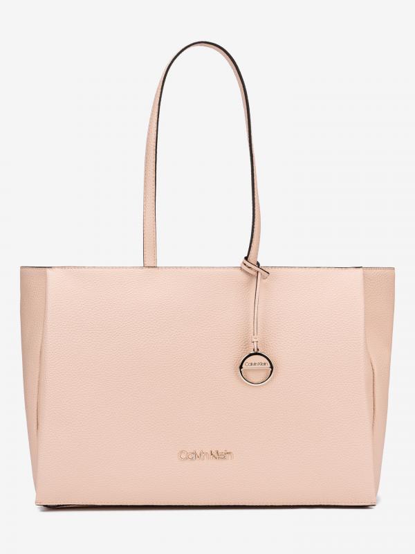 Kabelka Calvin Klein Béžová