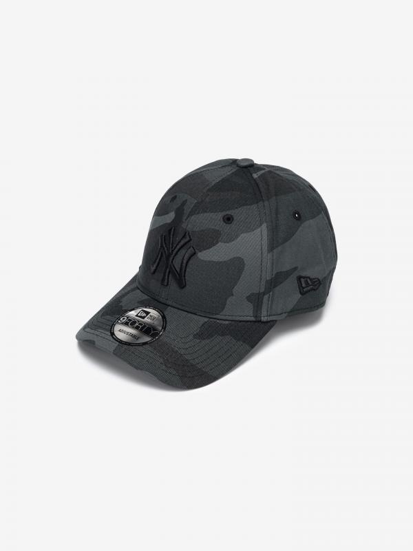 New York Yankees Essential Camo Kšiltovka New Era Šedá