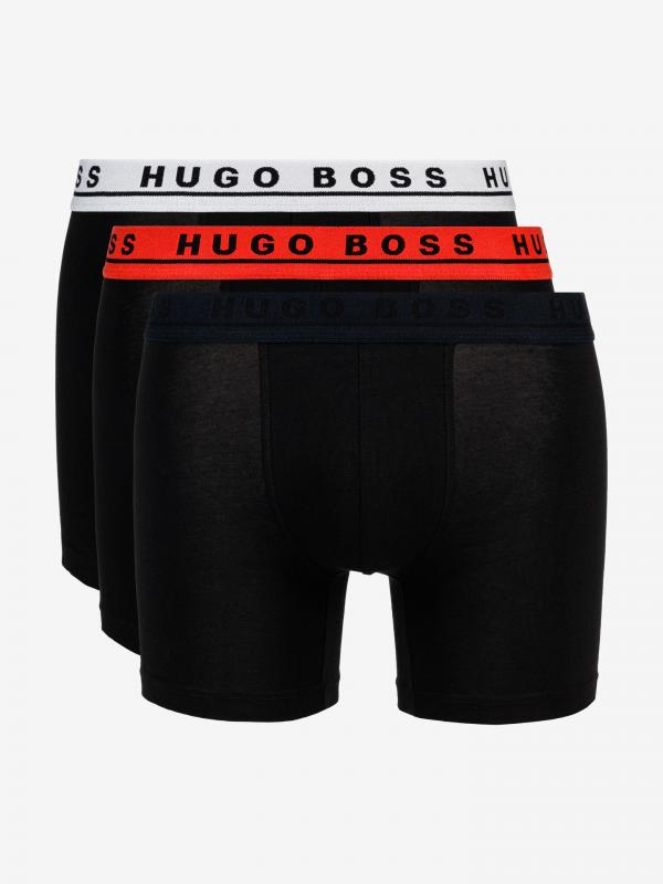 Boxerky 3 ks BOSS Černá