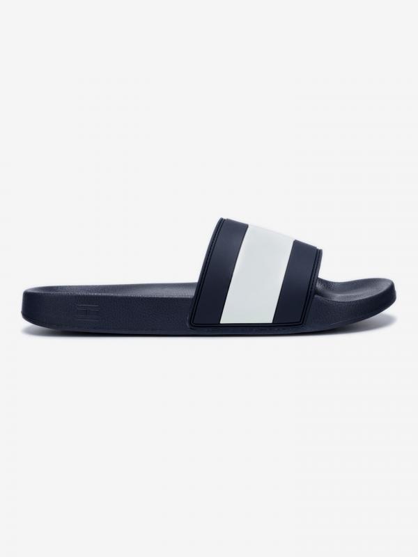 Essential Pantofle Tommy Hilfiger Modrá