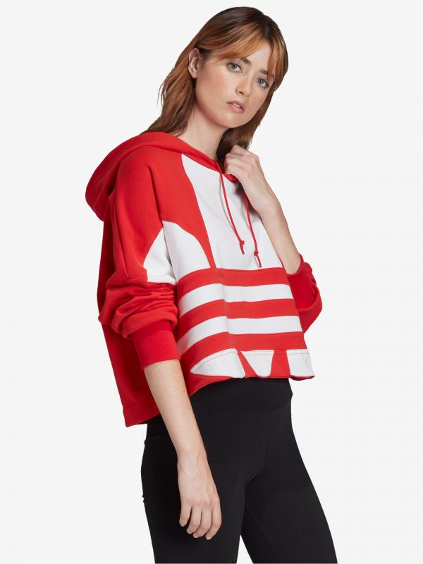 Mikina adidas Originals Červená