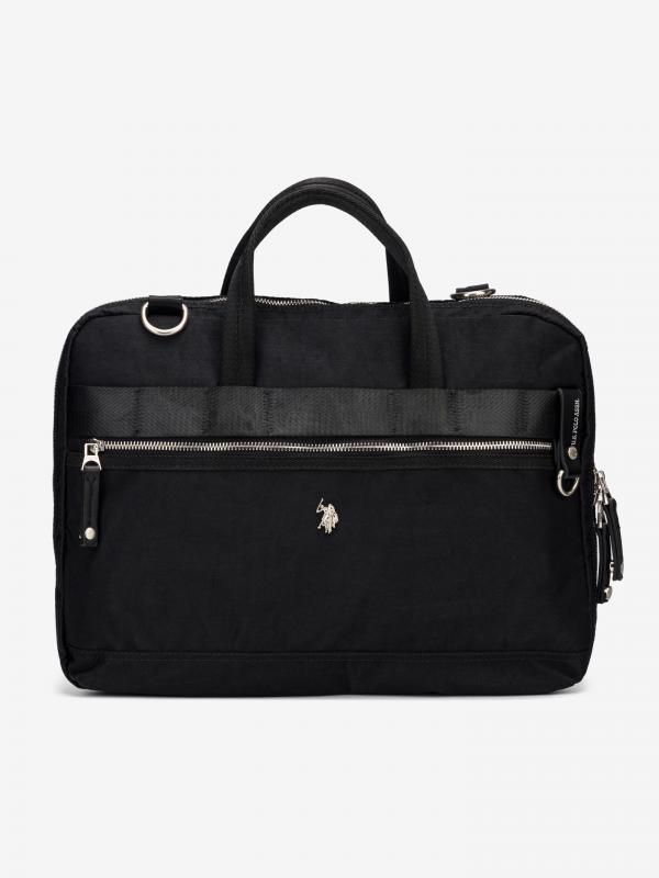 New Waganer Brašna na notebook U.S. Polo Assn Černá