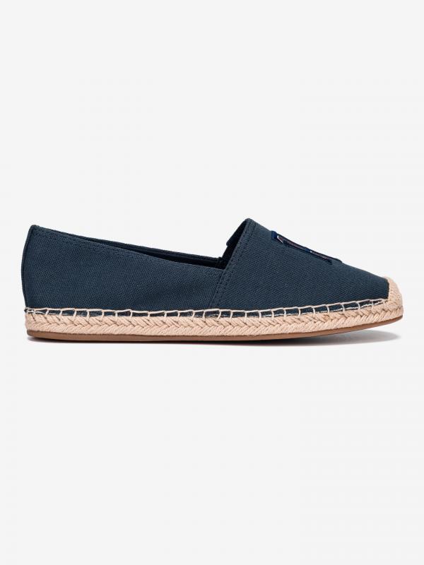 Nautical Monogram Espadrilky Tommy Hilfiger Modrá