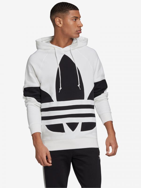 Mikina adidas Originals Bílá