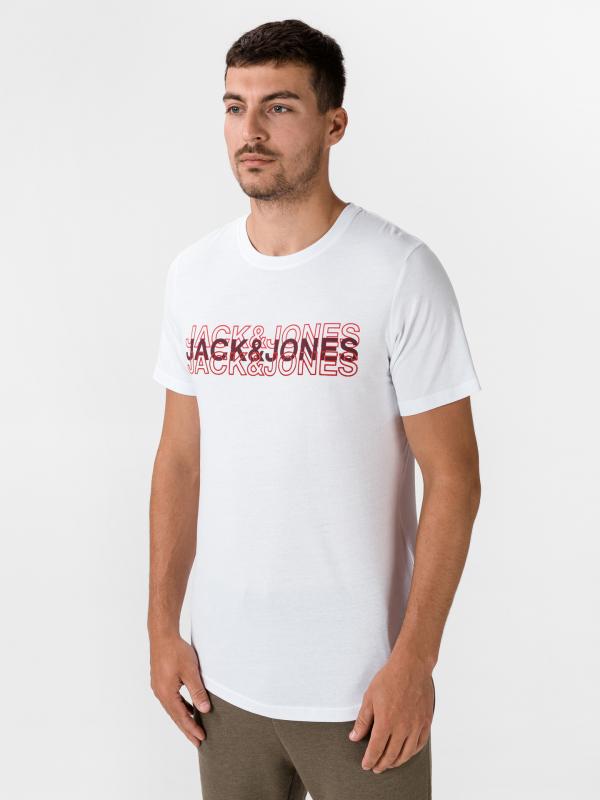 Blane Triko Jack & Jones Bílá