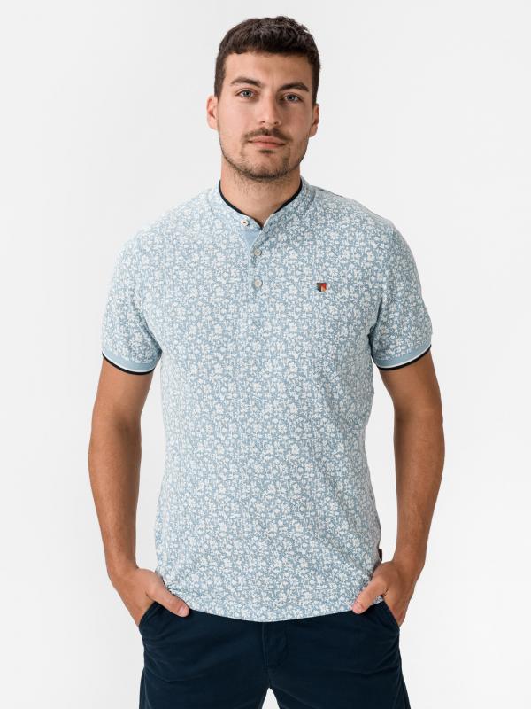 Win Blu. Polo triko Jack & Jones Modrá