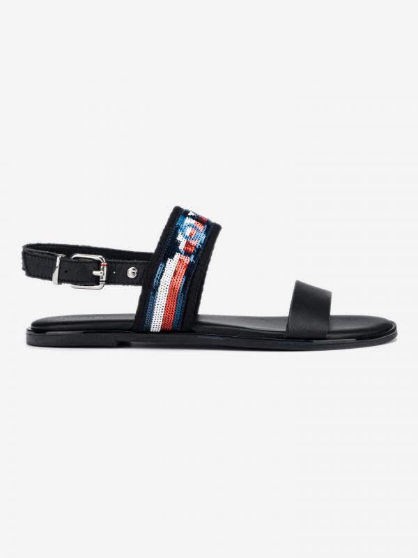 Sandále Tommy Hilfiger Černá