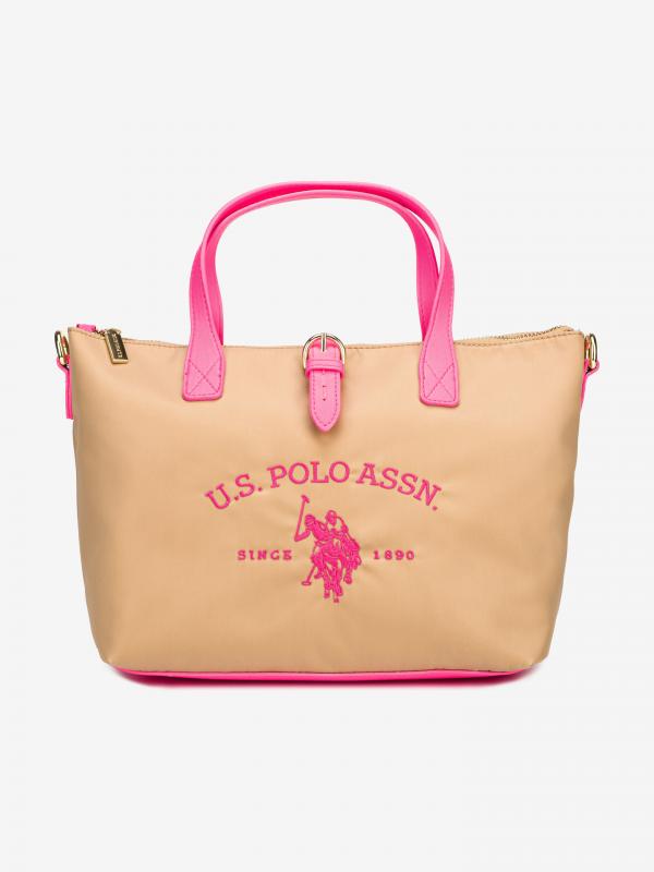 Patterson Fluo Kabelka U.S. Polo Assn Béžová
