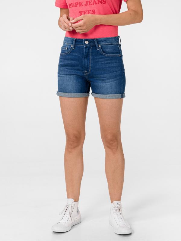 Mary Šortky Pepe Jeans Modrá