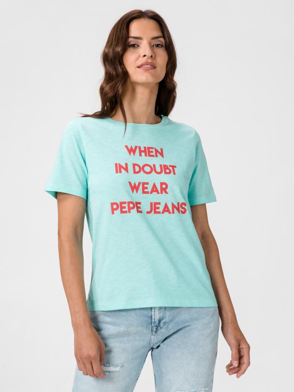 Freja Triko Pepe Jeans Modrá
