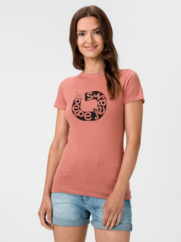 Cadee Triko Pepe Jeans Béžová