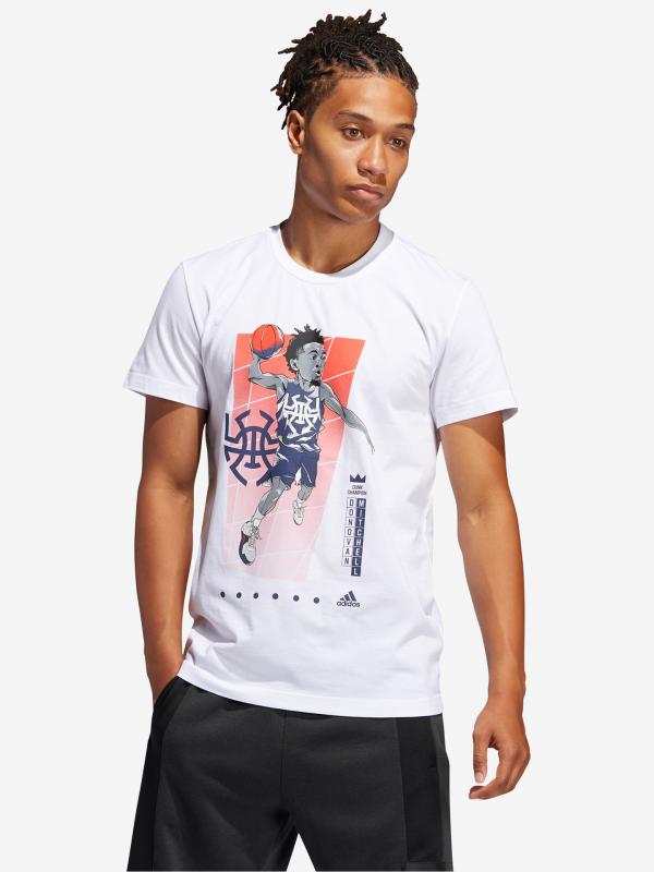 Donovan Geek Up Triko adidas Originals Bílá