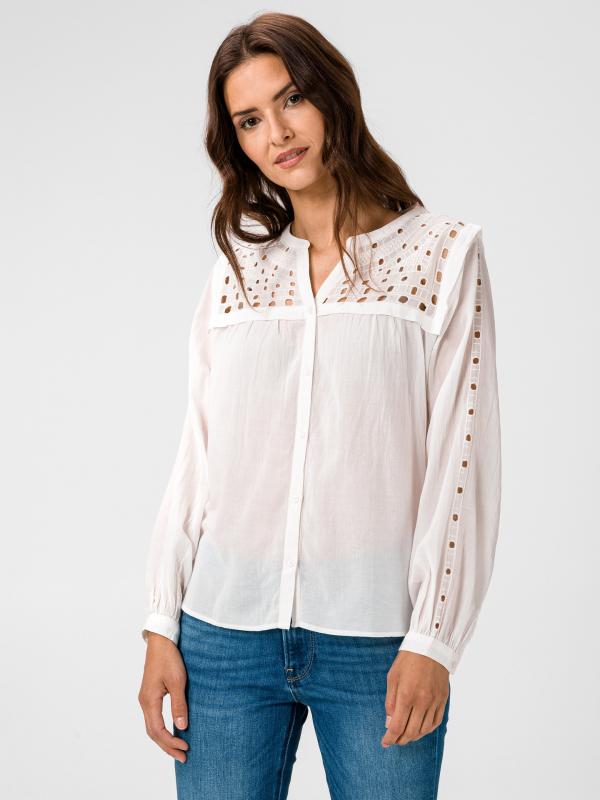 Natalya Halenka Pepe Jeans Bílá