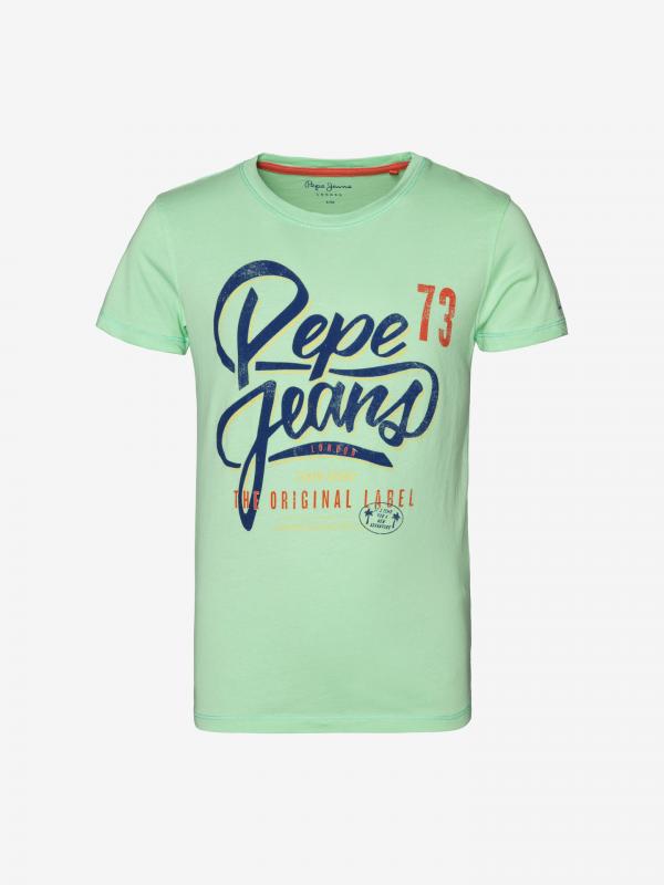 Abadie Triko dětské Pepe Jeans Zelená