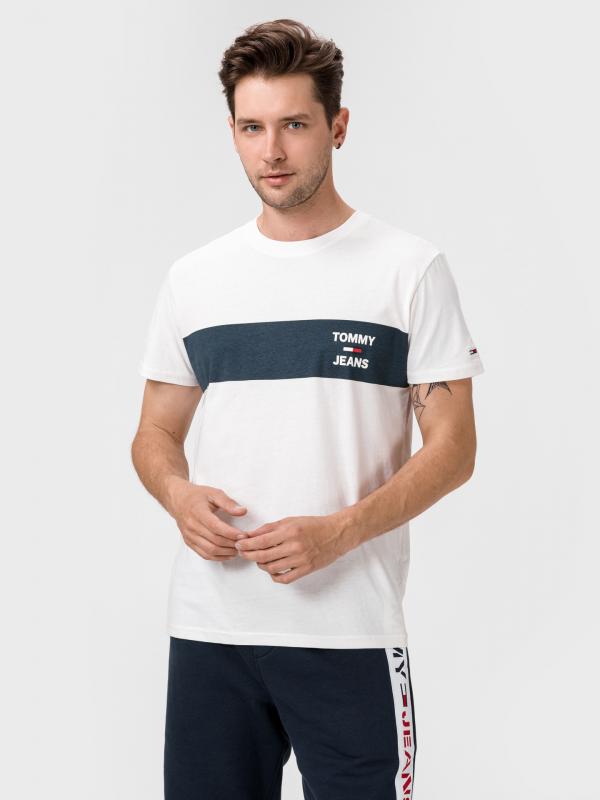 Triko Tommy Jeans Bílá