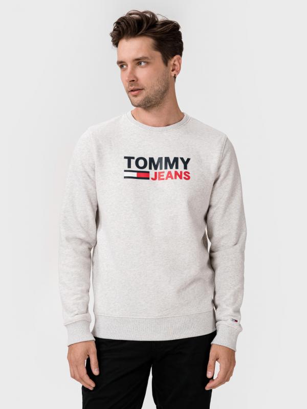 Mikina Tommy Jeans Šedá