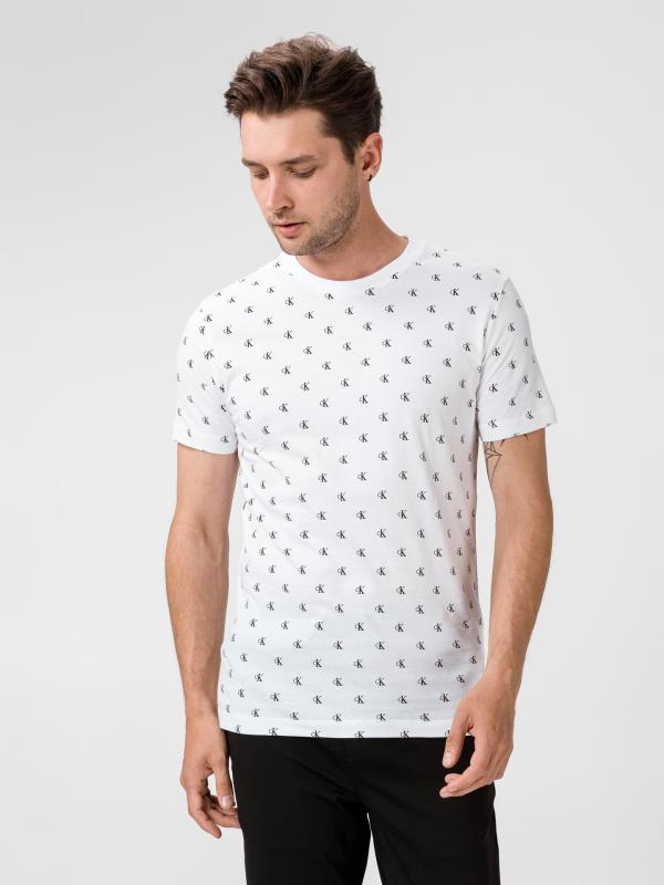 Triko Calvin Klein Bílá