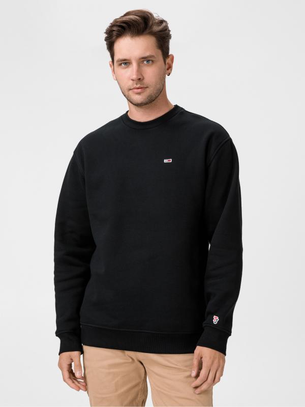 Mikina Tommy Jeans Černá