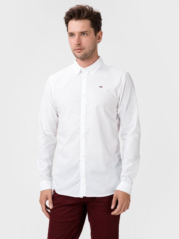 Košile Tommy Jeans Bílá