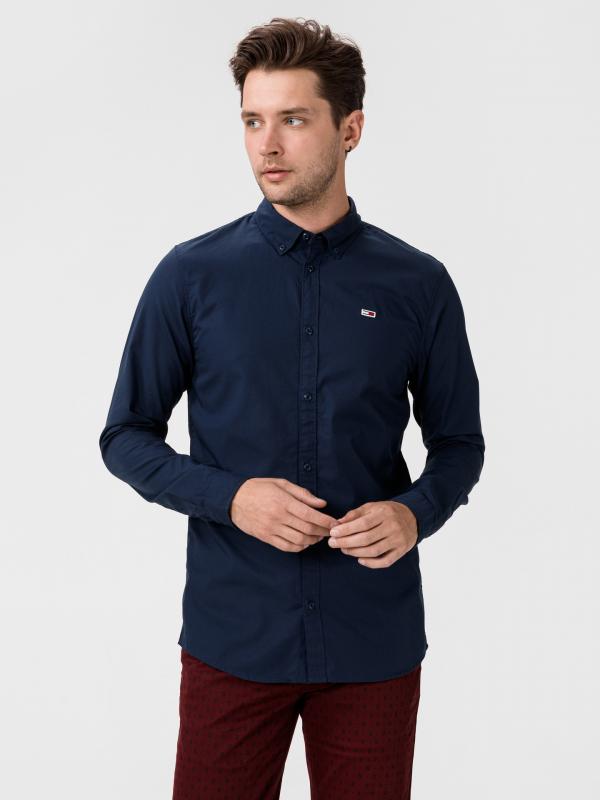 Košile Tommy Jeans Modrá