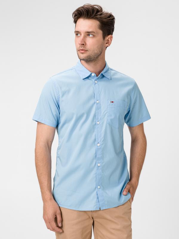 Košile Tommy Jeans Modrá