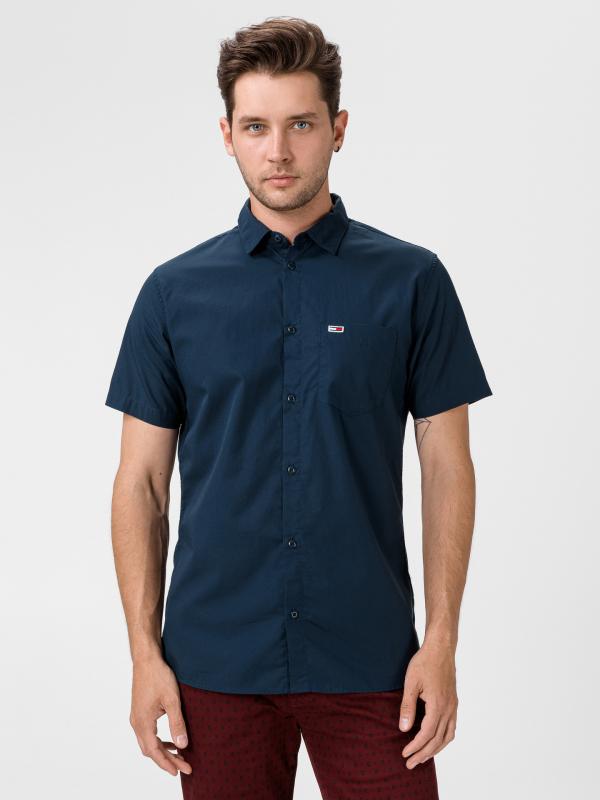 Košile Tommy Jeans Modrá