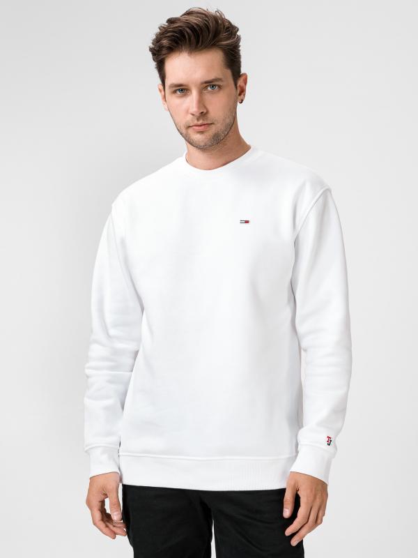 Mikina Tommy Jeans Bílá