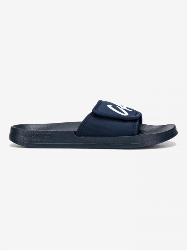 Velcro Pantofle Calvin Klein Modrá