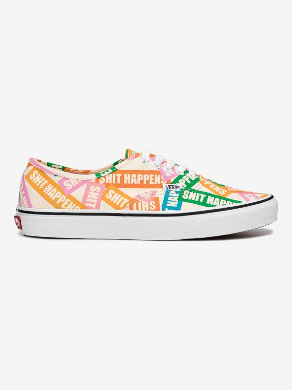 Shit Happens Authentic Tenisky Vans Barevná