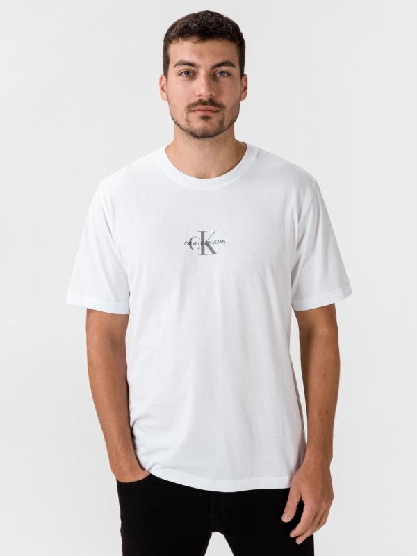 Triko Calvin Klein Bílá